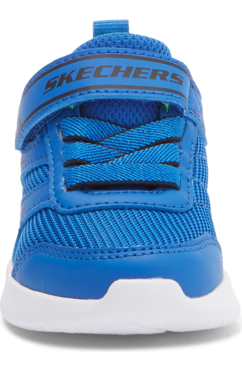 SKECHERS Kids' Bounder Sneaker, Alternate, color, Blue/Lime