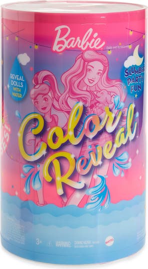 Mattel Barbie® Color Reveal Slumber Party Set with 50 Surprises | Nordstrom