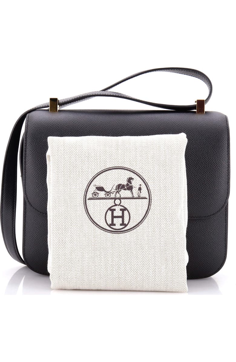 Pre-Owned Hermes Constance Bag Epsom 24, Alternate, color, Noir