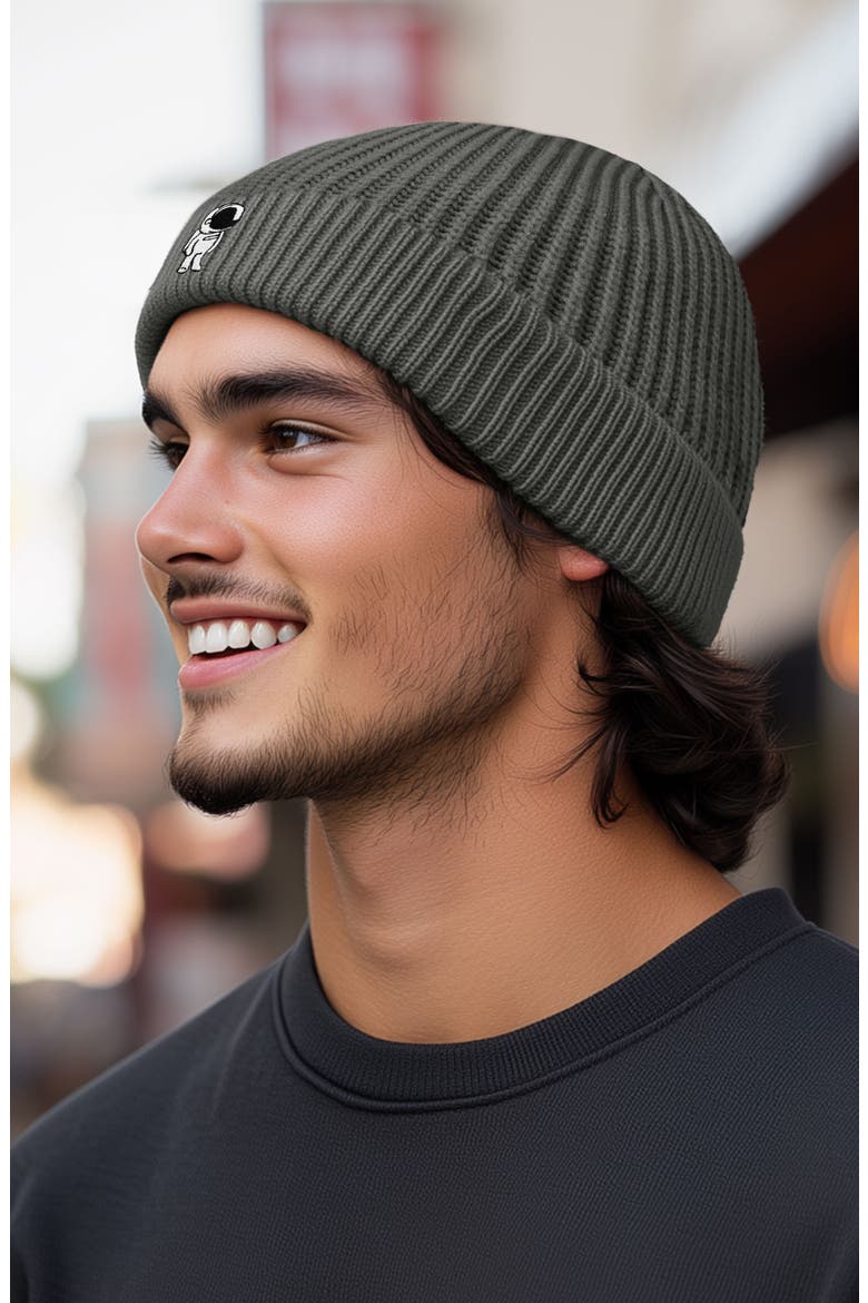 Astronaut Watch Cap, Alternate, color, Asphalt Gray