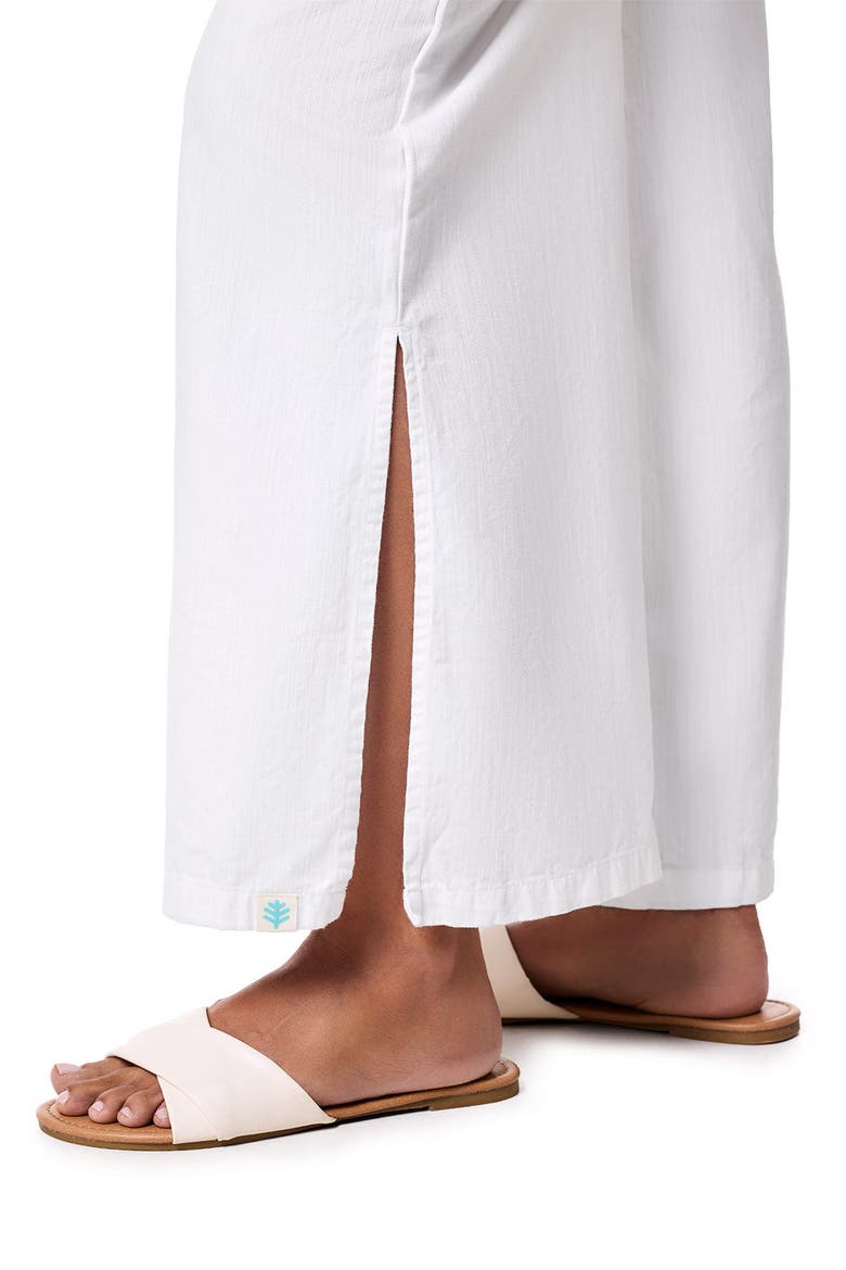 Women's Enclave Chambray Wide Leg Pants, Upf 50+ Sun Protection, Alternate, color, White Chambray