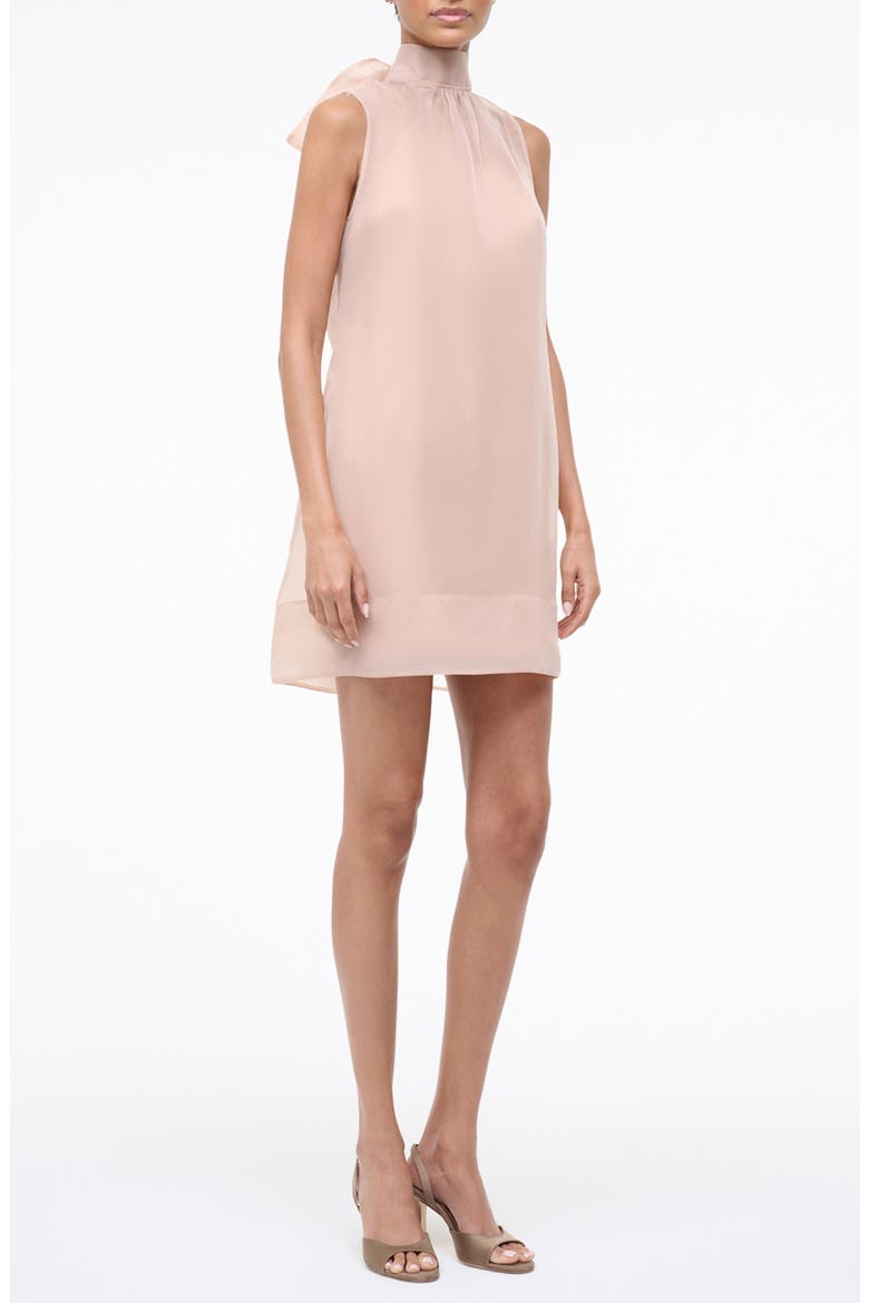 Albee Sleeveless Shift Minidress, Alternate, color, FAWN