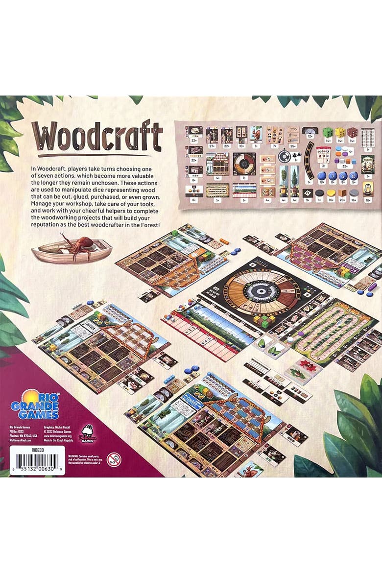 Woodcraft Workshop Management Game, Alternate, color, Multicolored
