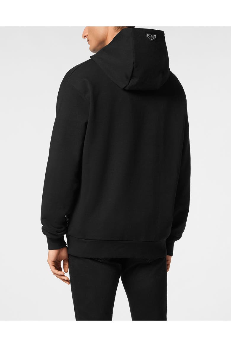 Hoodie Sweatshirt Ls King Plein Men, Alternate, color, black