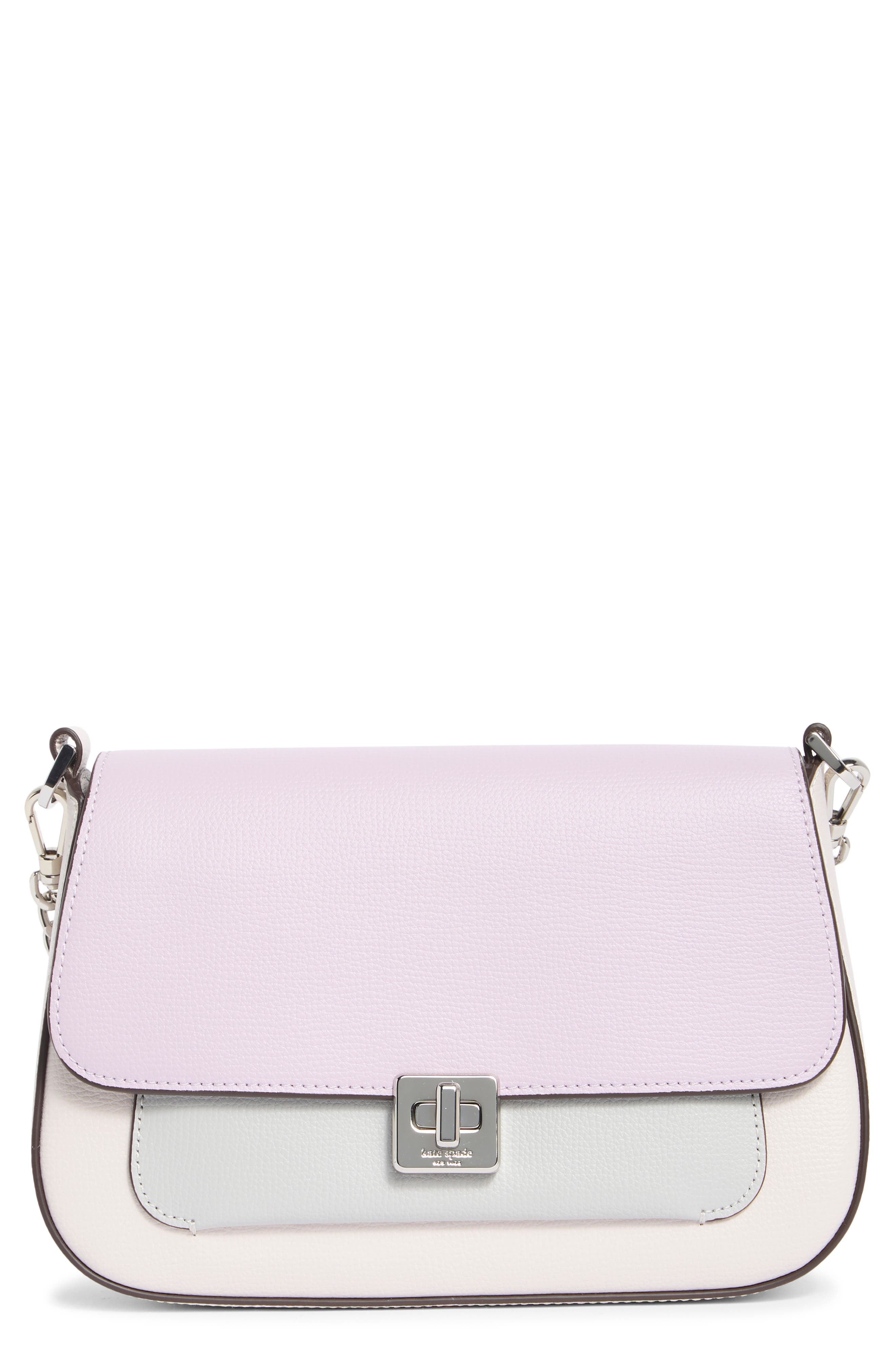 phoebe colorblock leather crossbody bag