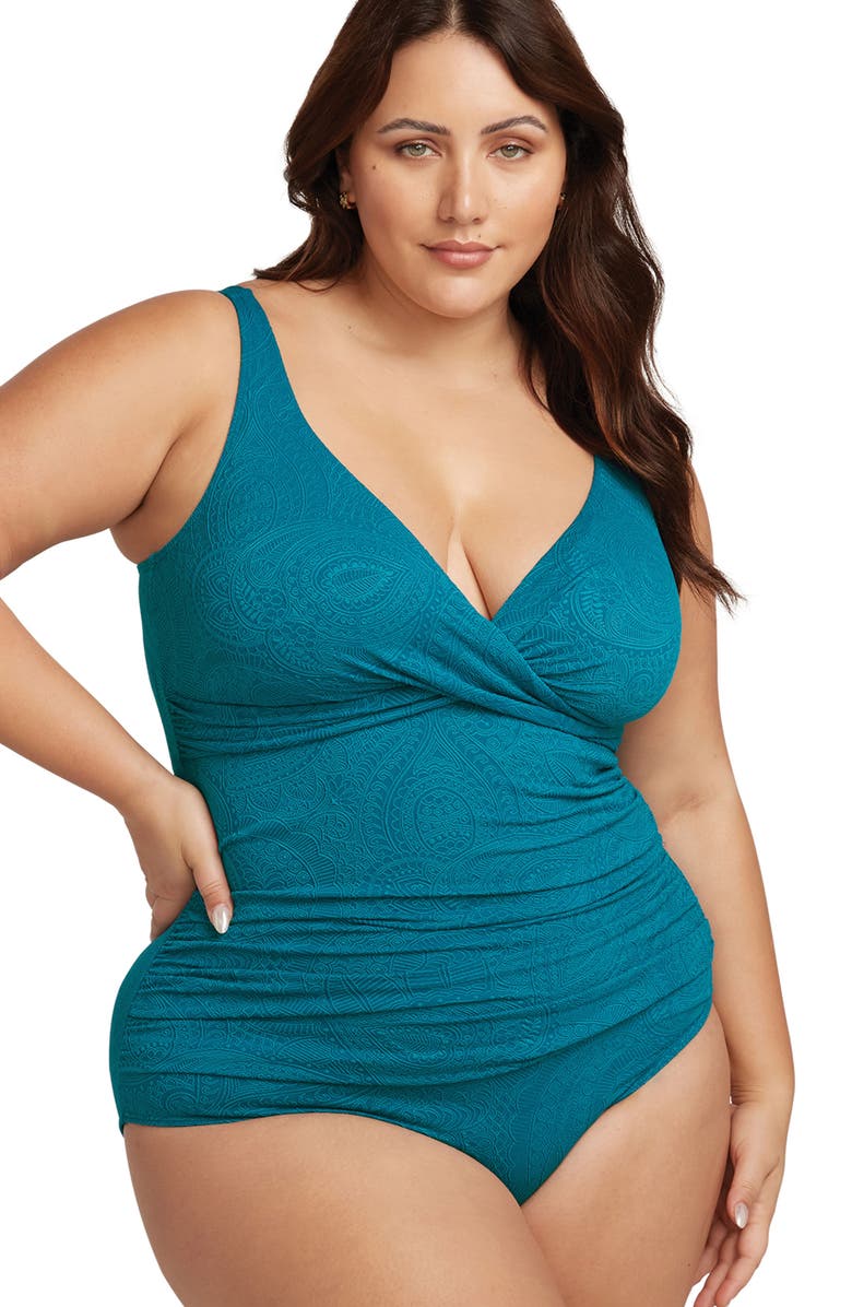 Artesands La Traviata Delacroix One-Piece Swimsuit, Alternate, color, 