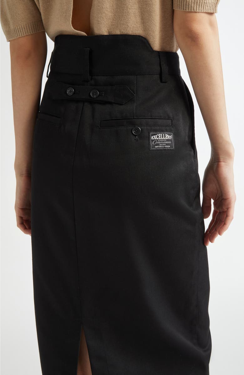 Commission Shift Maxi Skirt, Alternate, color, 