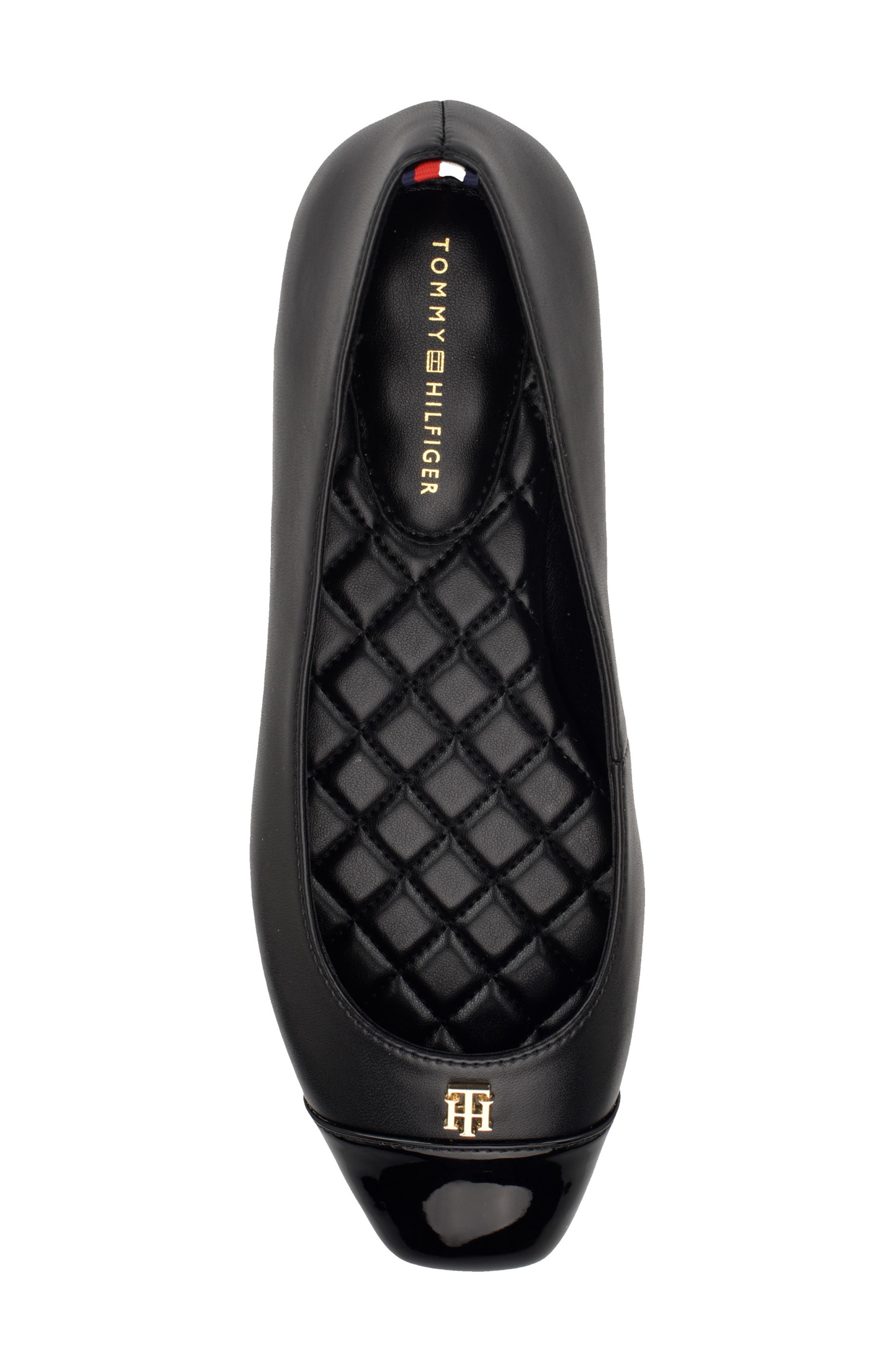 Tommy Hilfiger Bekim Cap Toe Flat, Alternate, color, 