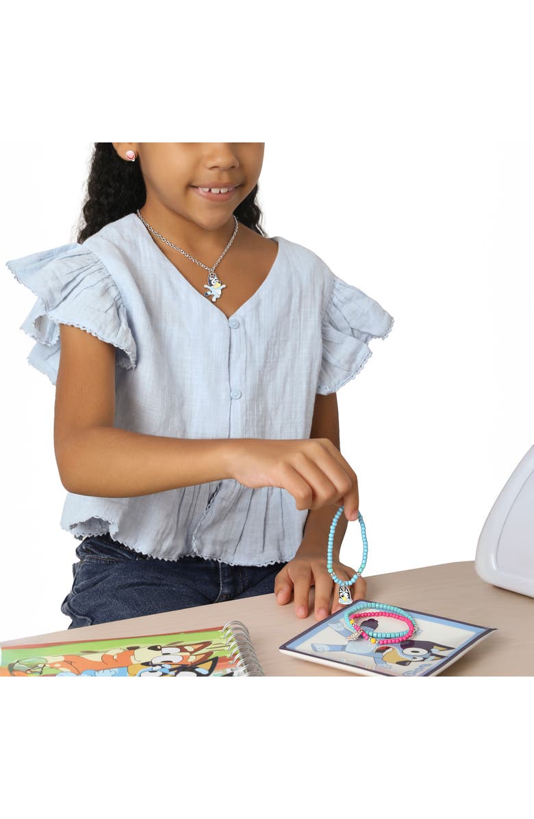 BLUEY Fashion Stretch Bracelet Set, 6 Count, Alternate, color, Pink/Blue