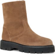 Aquatalia Eloise Genuine Shearling Lined Weatherproof Bootie