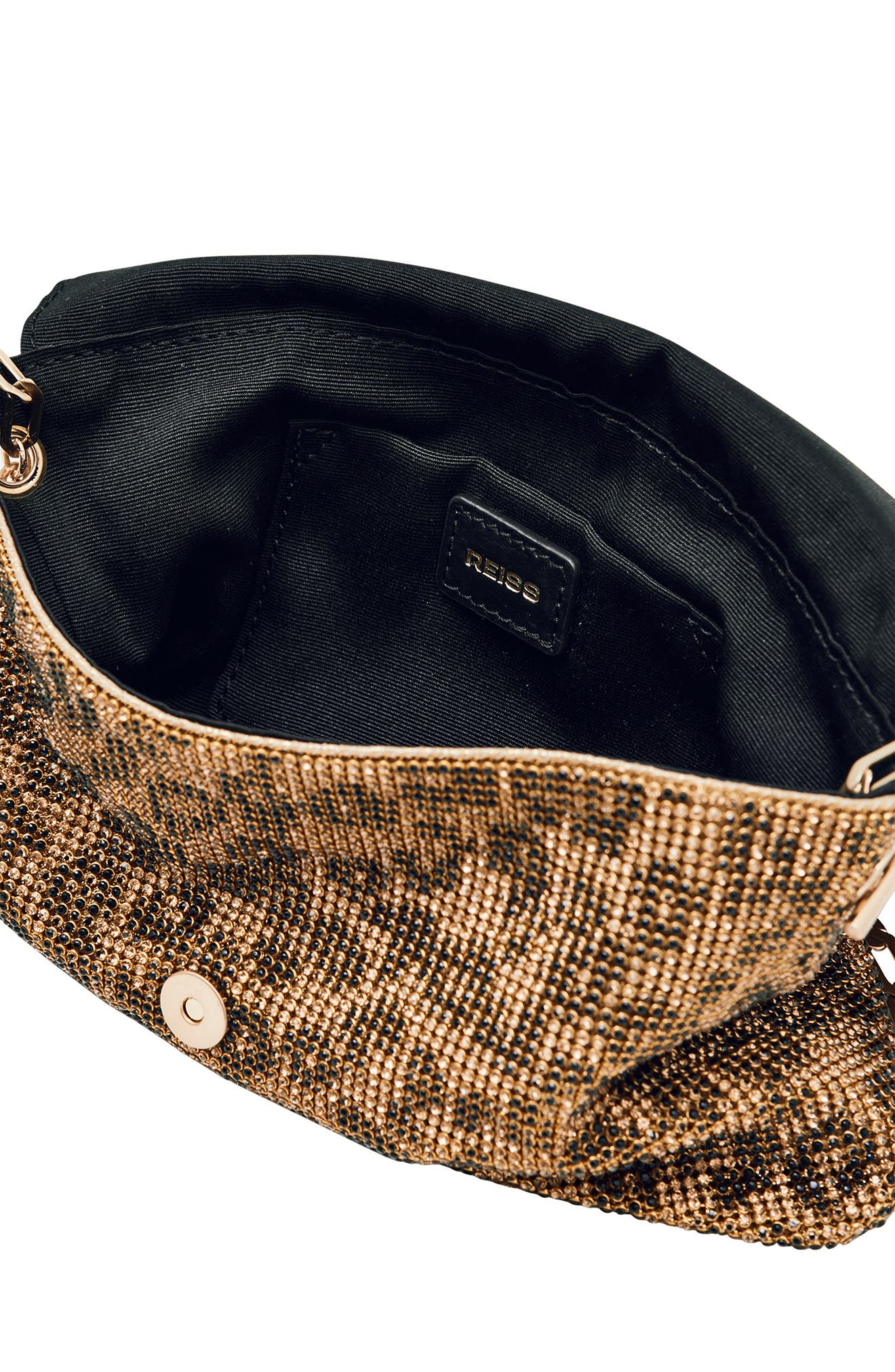 Reiss Soho Clutch, Alternate, color, Animal