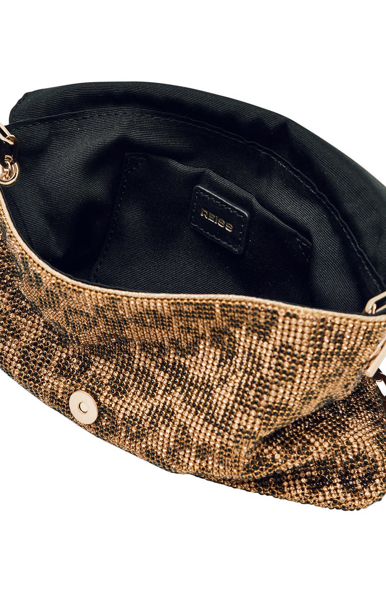 Reiss Soho Clutch, Alternate, color, Animal