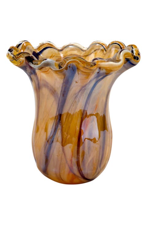 Onda Small Glass Vase