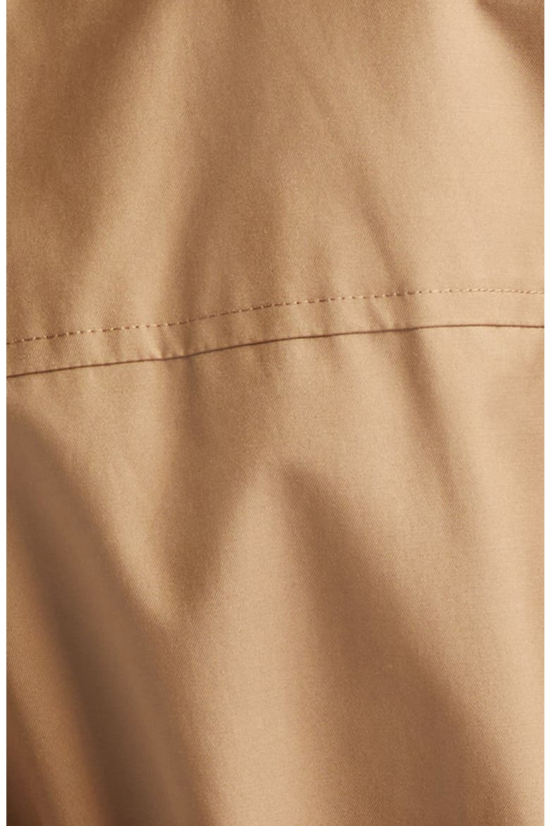 Giulia Water Repellent Twill Belted Jacket, Alternate, color, CAMEL