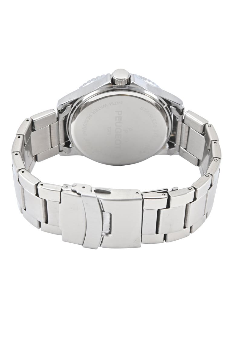 Sport Bezel Big Face Bracelet Watch - 40MM, Alternate, color, Blue