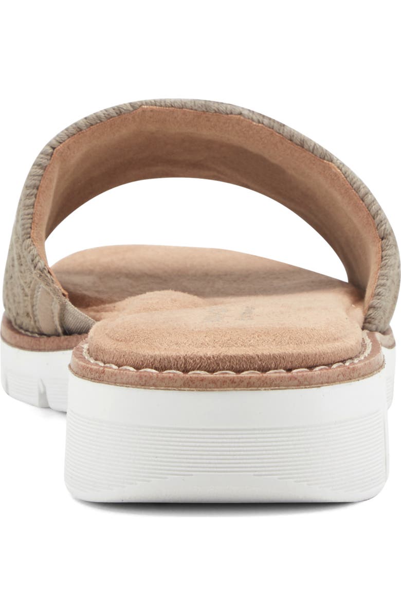 Easy Spirit Jadyn Platform Wedge Slide Sandal, Alternate, color, Taupe