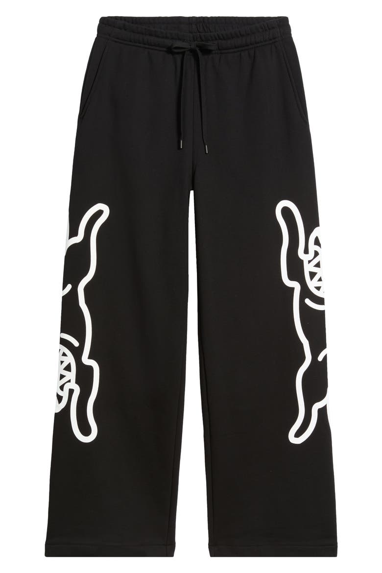 Mint Drawstring Sweatpants, Alternate, color, BLACK