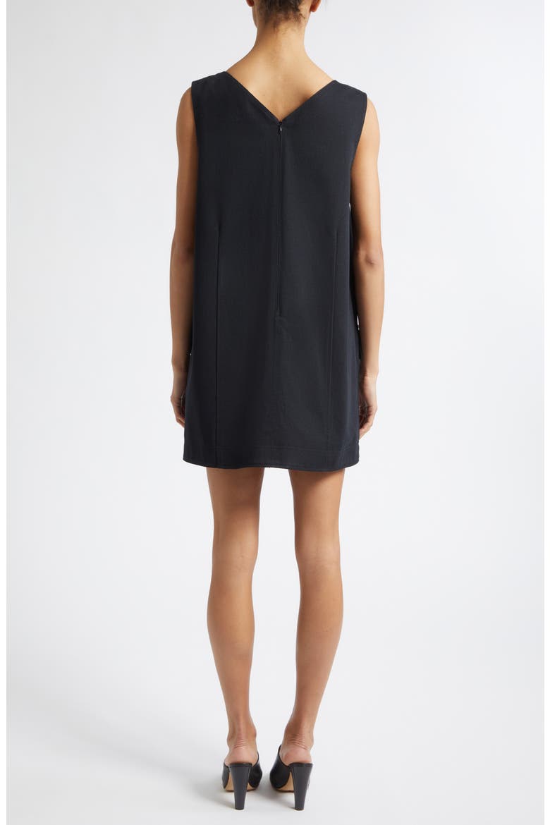 Xander Utility Shift Dress, Alternate, color, BLACK
