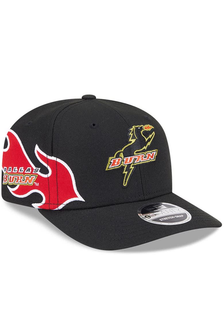 Men's New Era  Black FC Dallas 2025 Third 9SEVENTY Stretch-Snap Hat, Alternate, color, Black