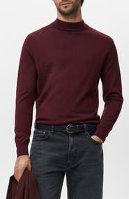 MANGO Turtleneck Wool Sweater