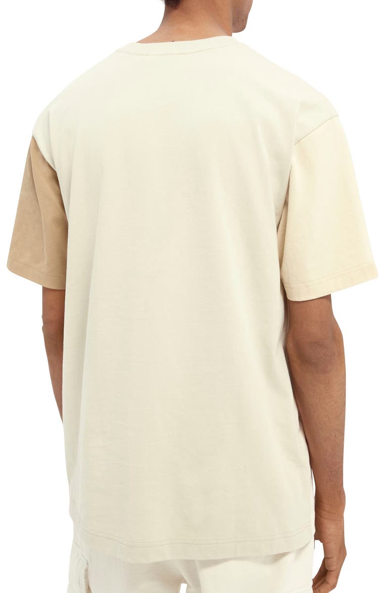 Scotch & Soda Oversize Colorblock T-Shirt, Alternate, color, 