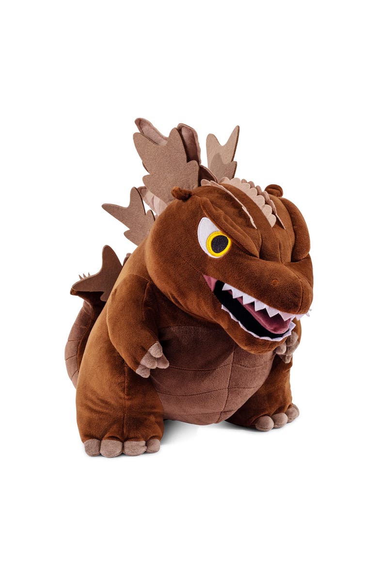 Toynk Godzilla 20-Inch Deluxe Chibi Plush, Main, color, Brown