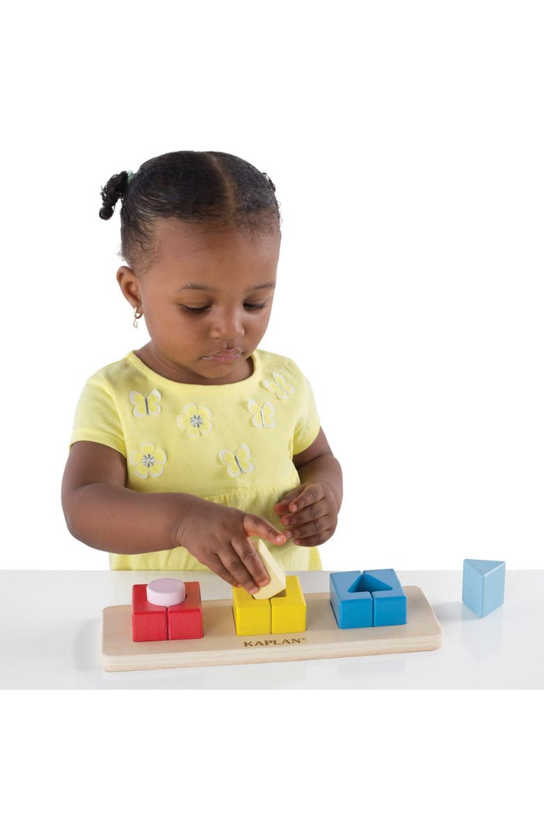 Kaplan Early Learning Company Toddler Basic Shape and Color Sorter, Alternate, color, Multicolor