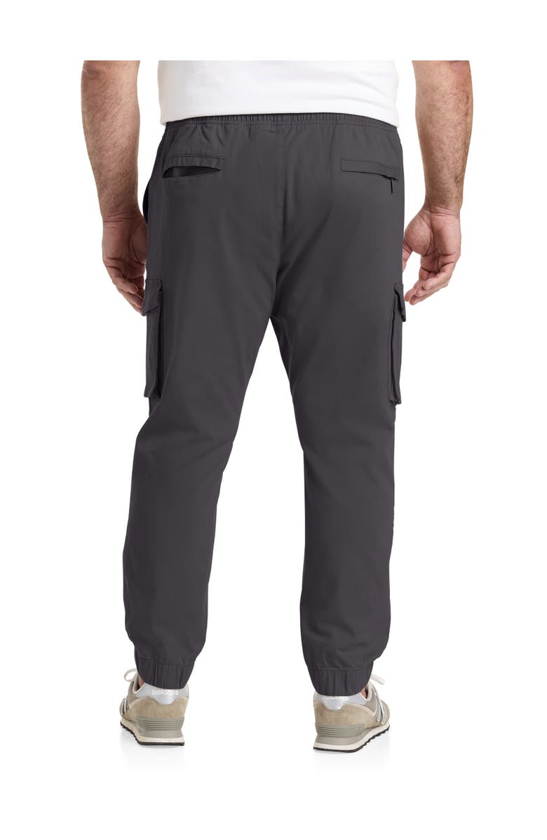 True Nation by DXL Cargo Joggers, Alternate, color, Obsidian