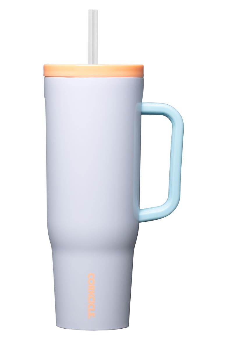 Cruiser 40-Ounce Insulated Tumbler with Handle, Main, color, ROLLERSKATE DATE