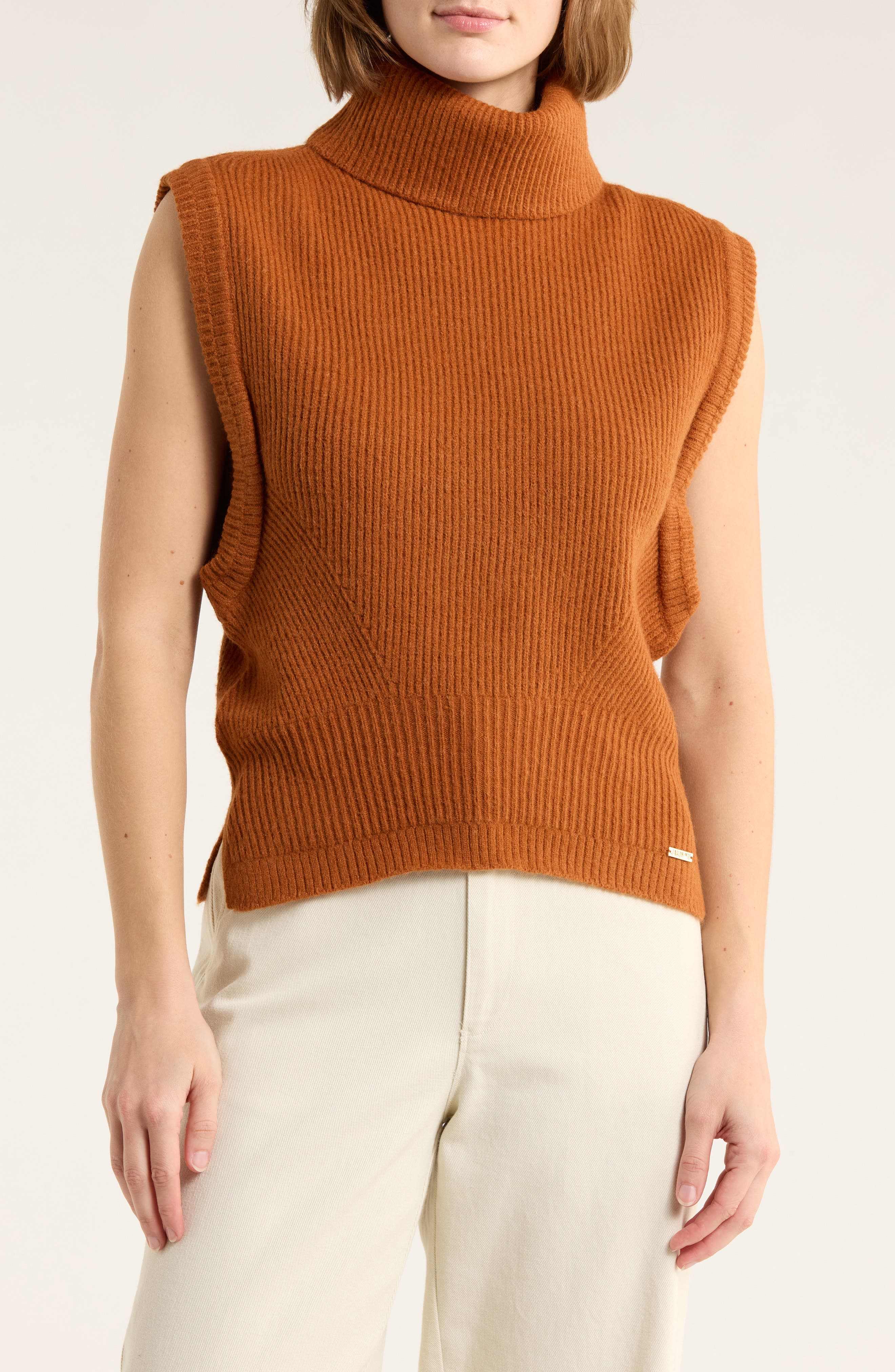 JASON WU Sleeveless Turtleneck Sweater
