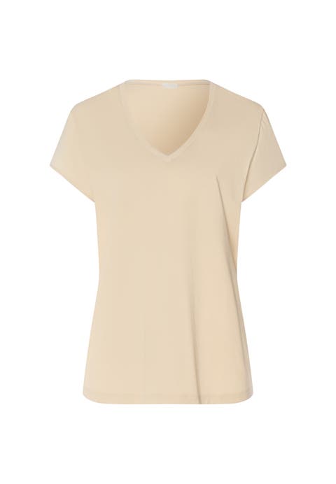 Natural Shirt Organic Cotton V-neck T-shirt