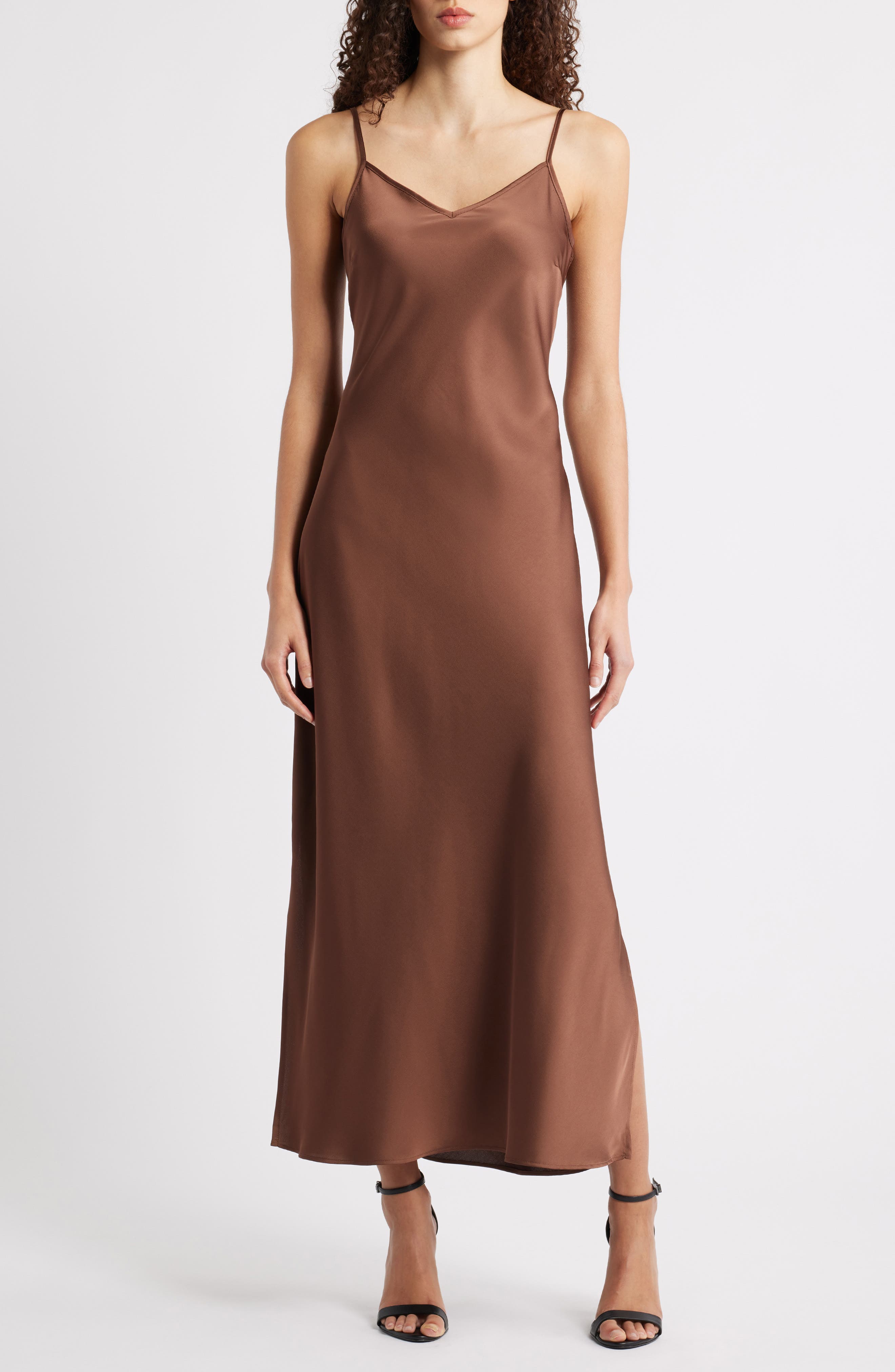 silk dress with sweater Target Slip Dress 6 Ways: How to Style