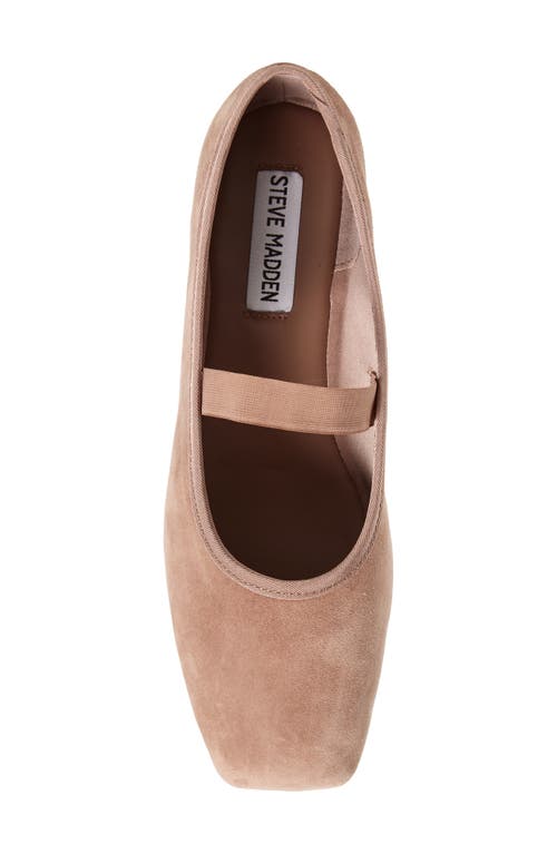 Steve Madden Reyana Mary Jane Ballet Flat In Brown