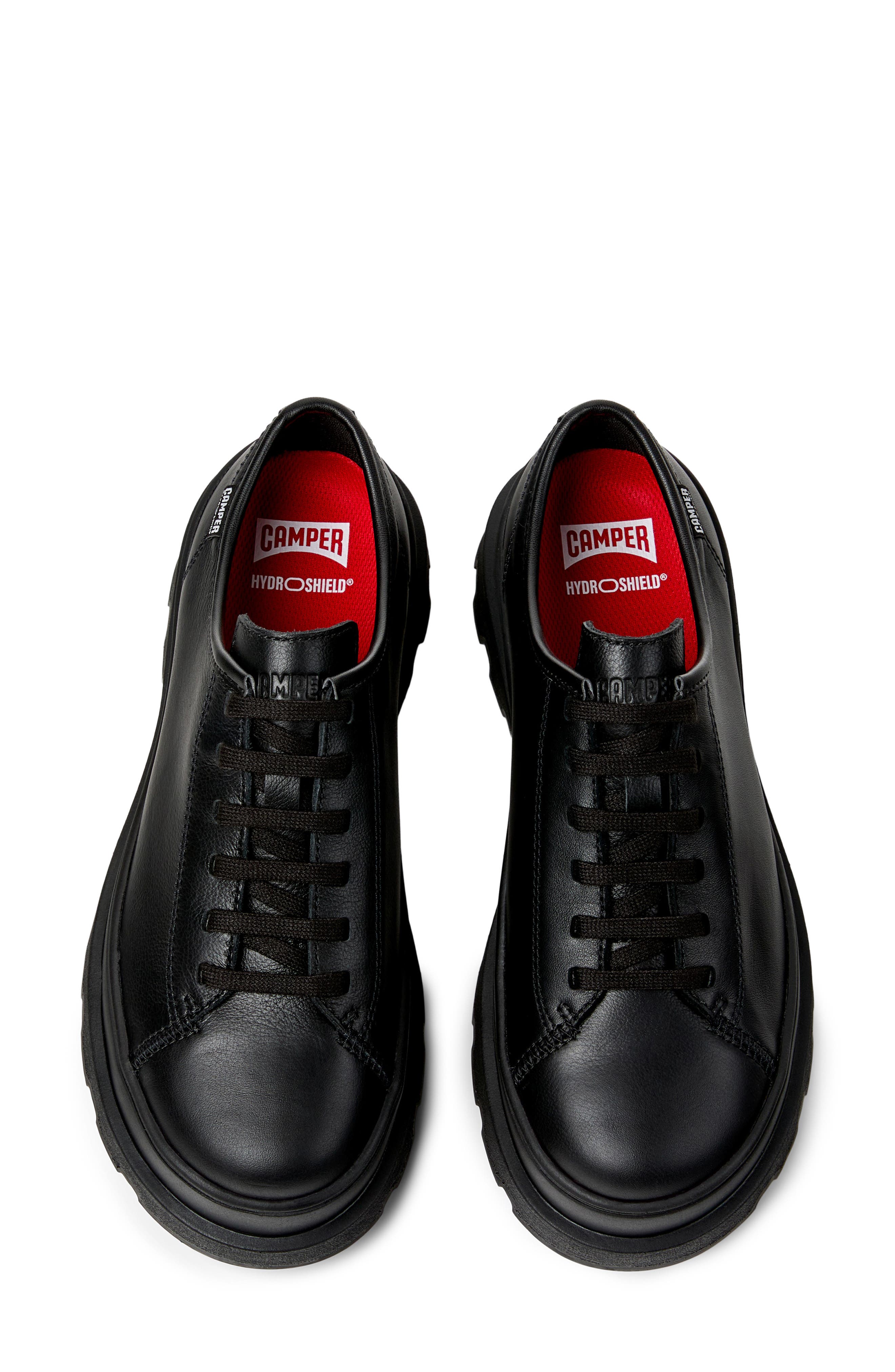 Brutus Leather Derby, Alternate, color, BLACK