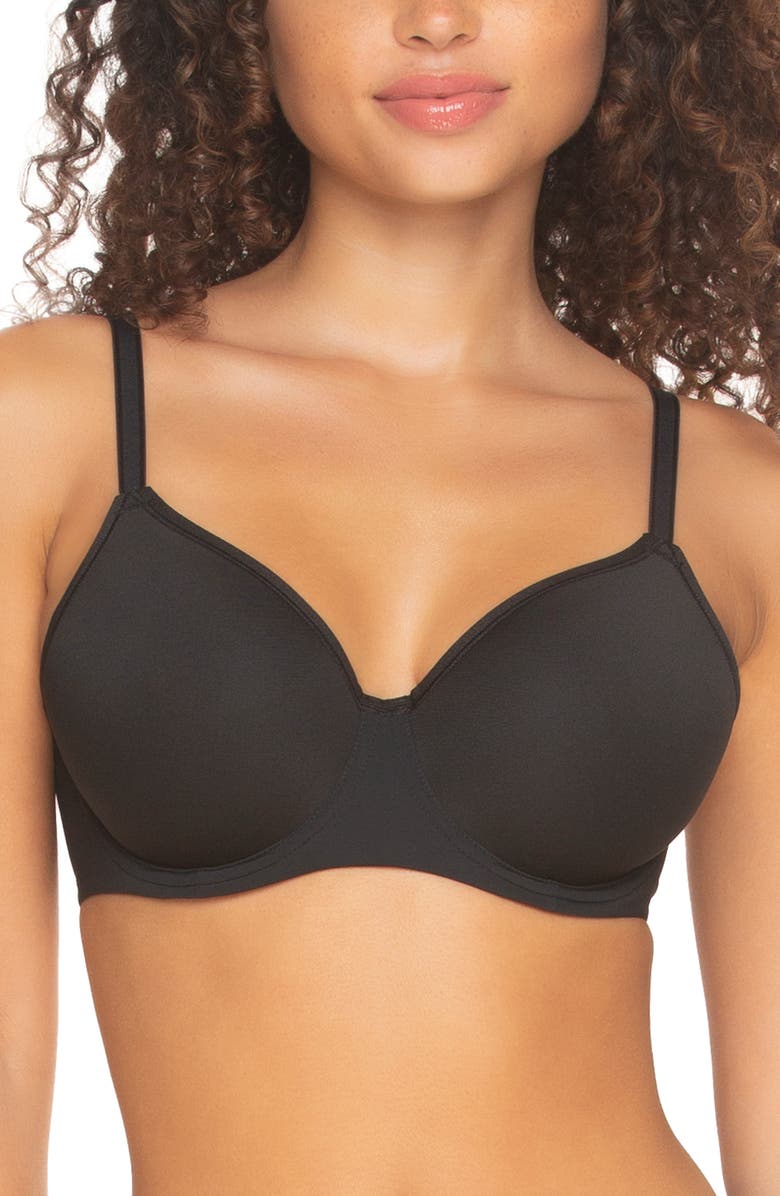 Felina Topaz Contour Bra, Main, color, Black