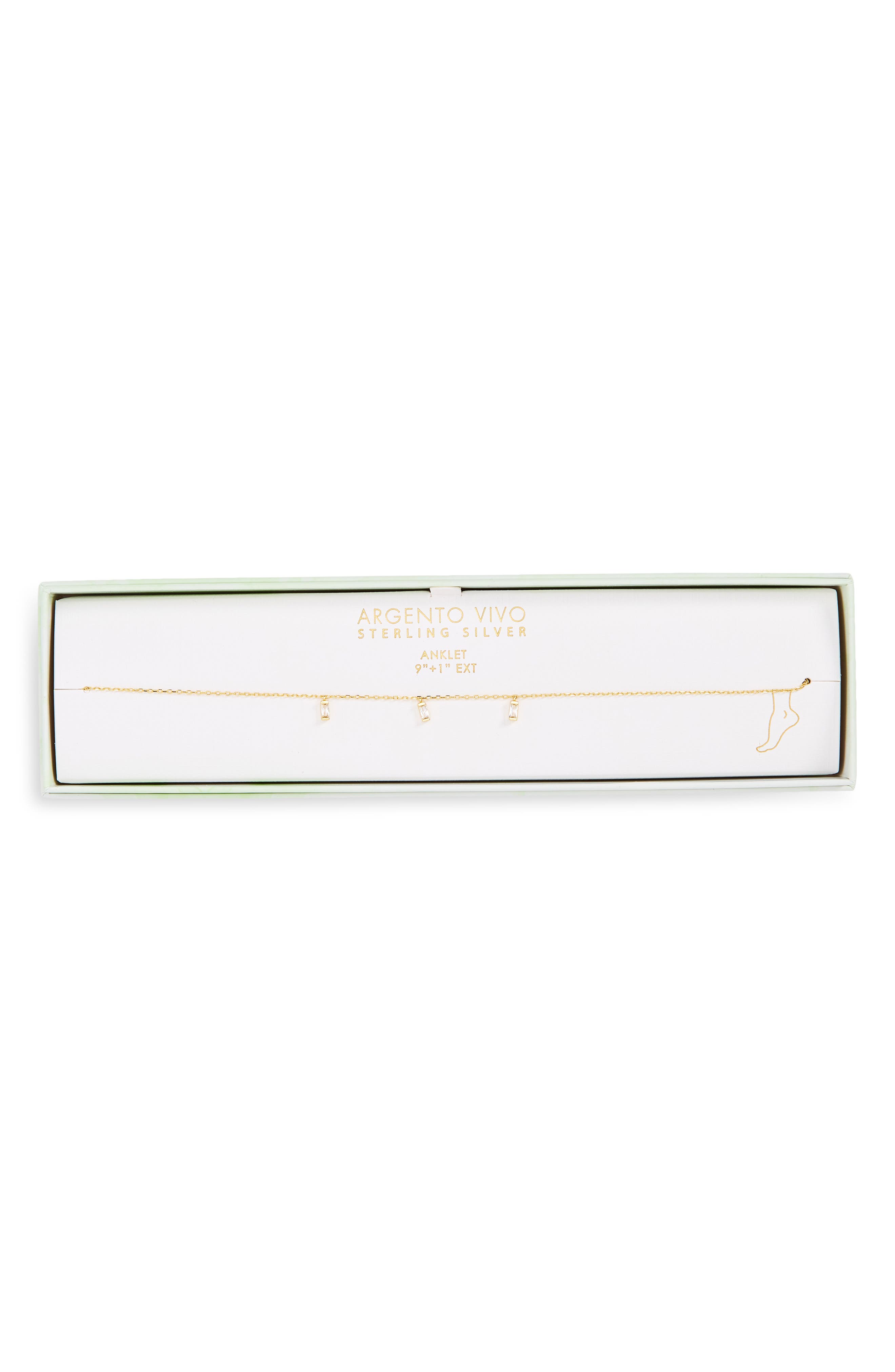 Baguette Drop Station Anklet