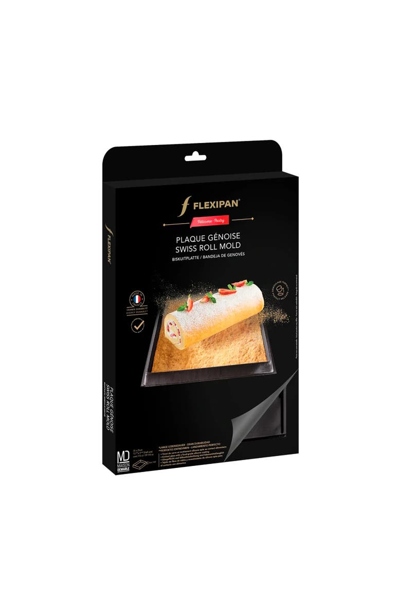 Silpat Flexipan Large Swiss Roll Mold, Alternate, color, Black