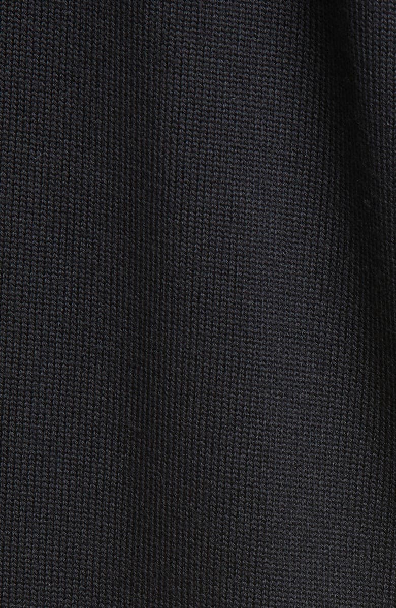 Thom Browne 4-Bar Elongated Merino Wool Cardigan, Alternate, color, 