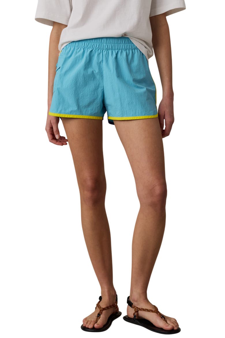 Shorelite Active Shorts, Main, color, BLUE FIN BAY