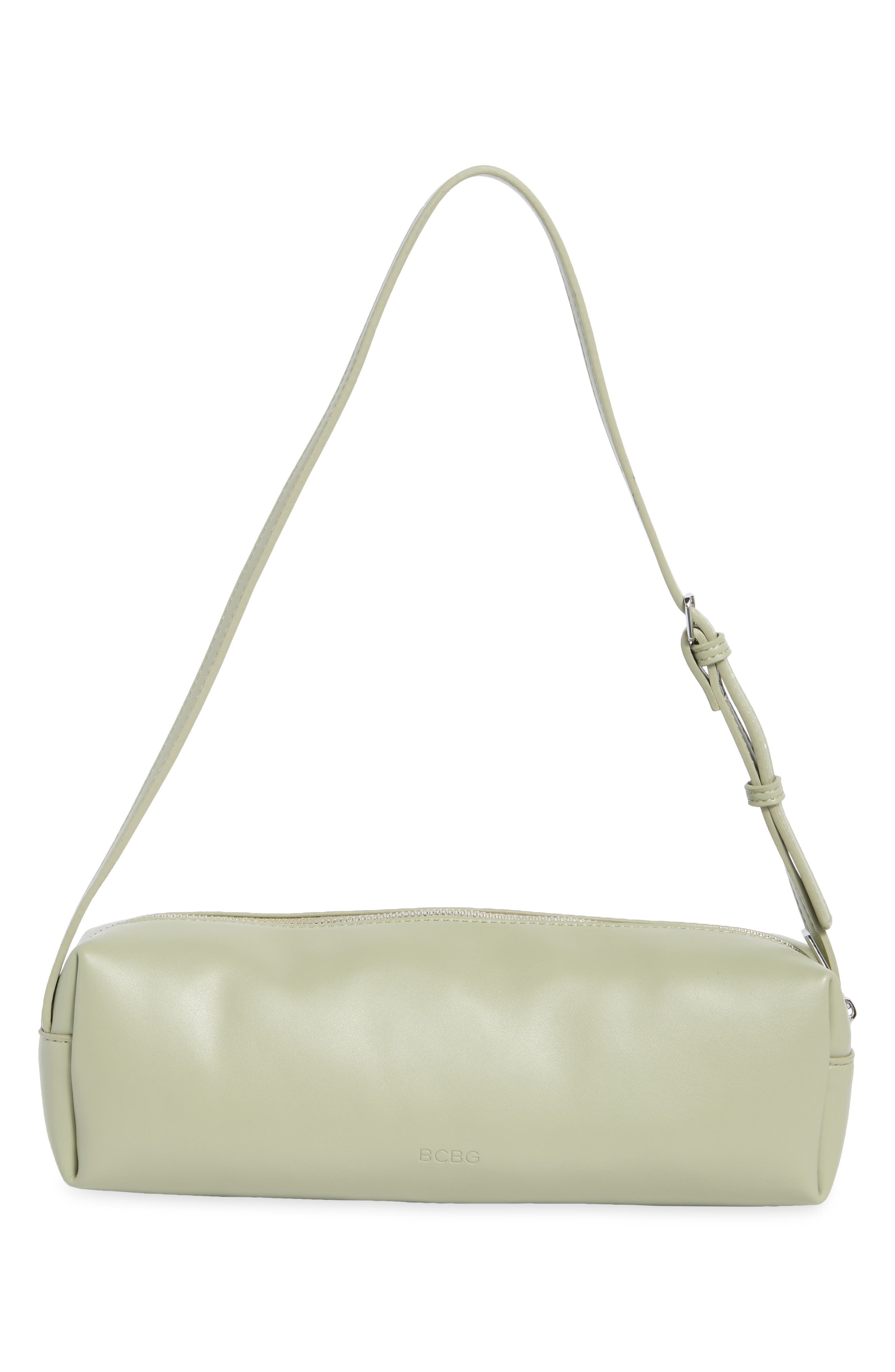 Barrel Shoulder Bag, Alternate, color, SAGE