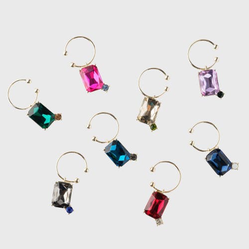 Joanna Buchanan Party Set Of Cocktail Picks And Wine Charms In Multi