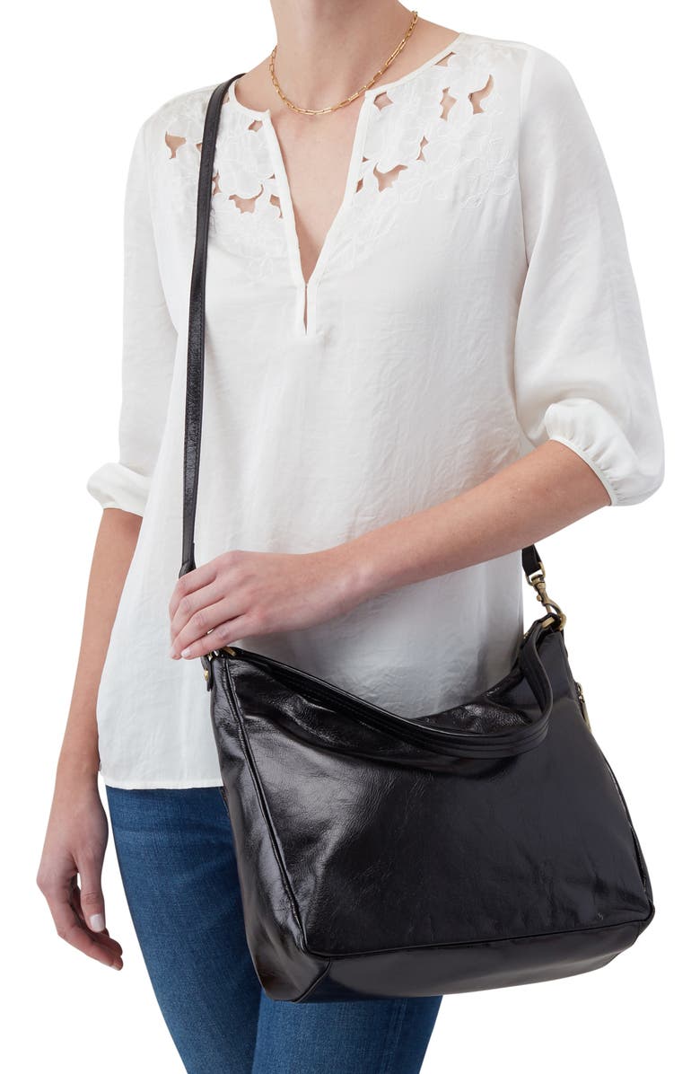 HOBO Delilah Leather Hobo, Alternate, color,