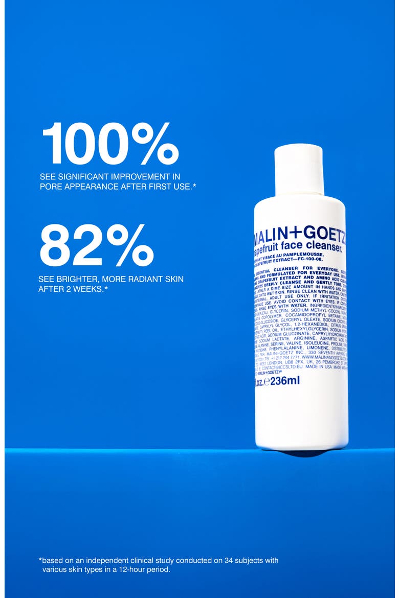 Grapefruit Face Cleanser, Alternate, color, WHITE