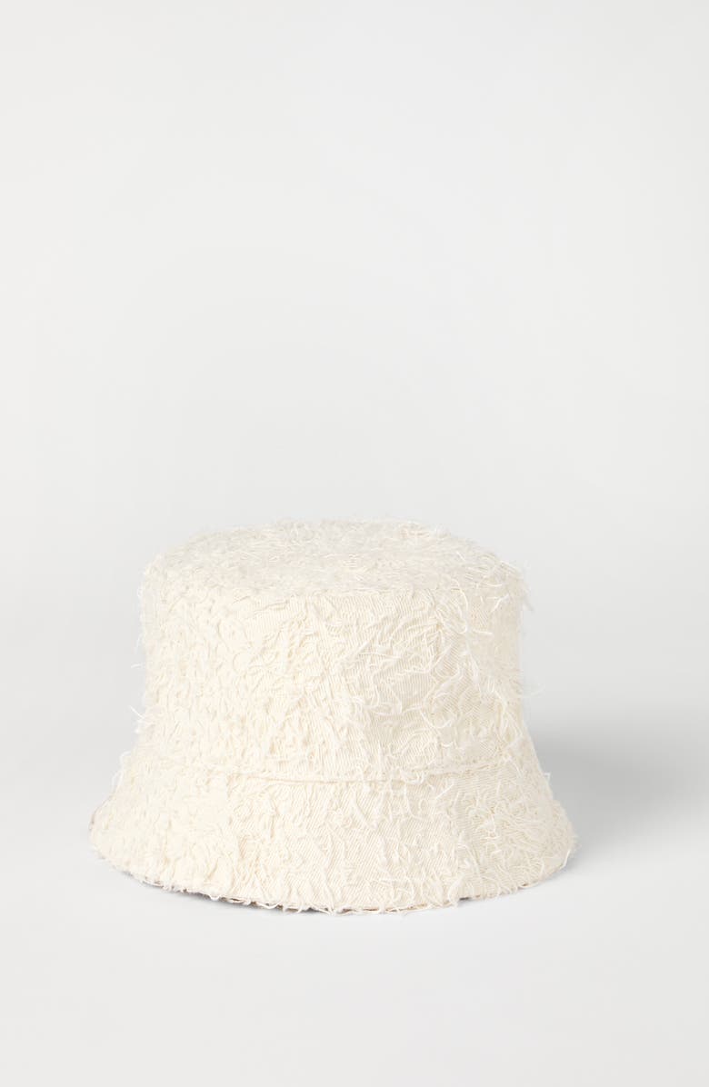 Brunello Cucinelli Bucket hat, Alternate, color, Ivory