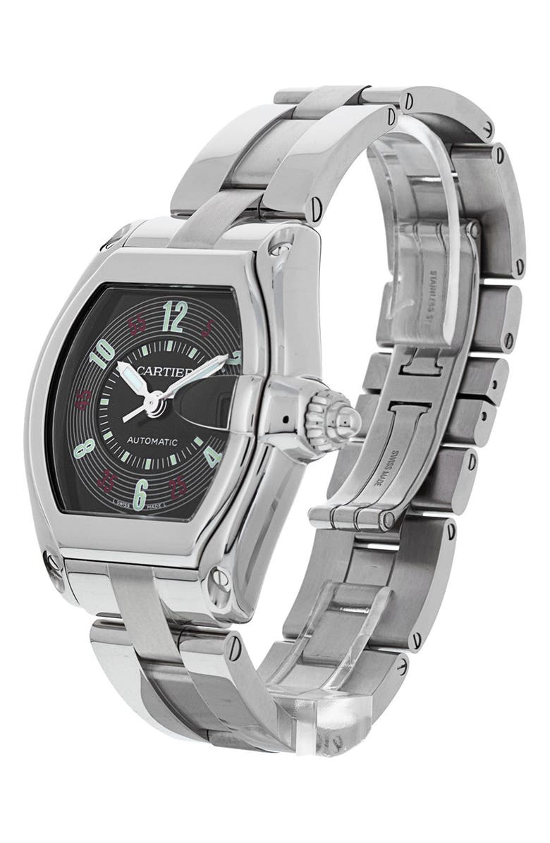 Watchfinder & Co. Cartier Preowned 2002 Roadser Automatic Bracelet Watch, 38mm, Alternate, color, 