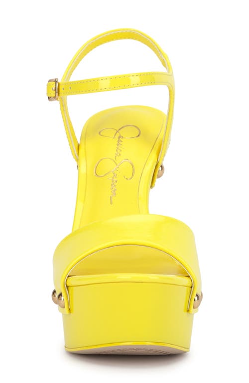 Jessica Simpson Calenta Ankle Strap Platform Sandal In Multi