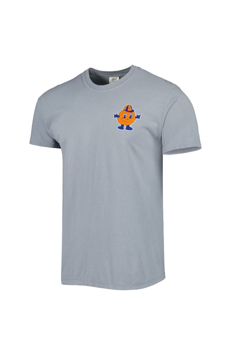 IMAGE ONE Men's Graphite Syracuse Orange Vault State Comfort T-Shirt, Alternate, color, Graphite