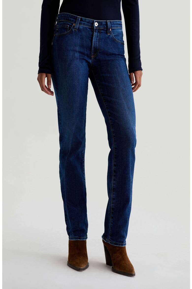 Sandra Low Rise Slim Straight Leg Jeans, Main, color, FOCAL POINT