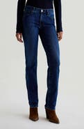 AG Sandra Low Rise Slim Straight Leg Jeans