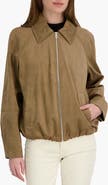 Tahari Kora Faux Suede Jacket